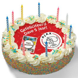 Kinderslagroomtaart "Ajax"