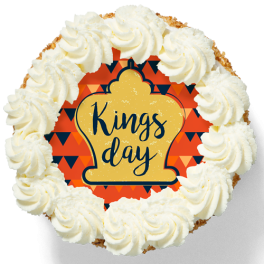 Slagroomtaart "Koningsdag"