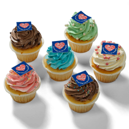Cupcakes "dag v/d verpleging"