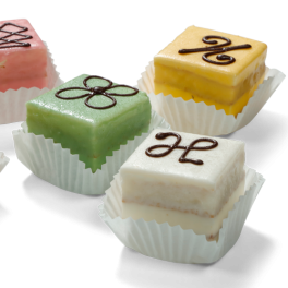 Petit fours "Gegarneerd"