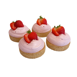 Mini slof aardbei