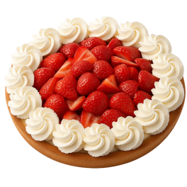 Aardbeienvlaai